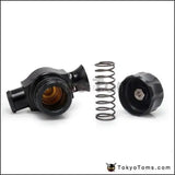 25Mm Universal Dual Port Blow Off Valve (Black) Diverter Valve Dump Valve - Tokyo Tom's