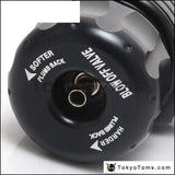 25Mm Universal Dual Port Blow Off Valve (Black) Diverter Valve Dump Valve - Tokyo Tom's