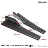 2PCS Side Skirt Rocker Canard - Tokyo Tom's