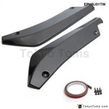 2PCS Universal Rear Bumper Lip Splitter Diffuser Deflector - Tokyo Tom's