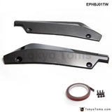 2PCS Universal Rear Bumper Lip Splitter Diffuser Deflector - Tokyo Tom's