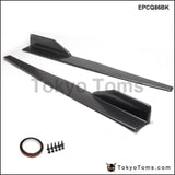 2PCS Universal Side Skirt Rocker Canard - Tokyo Tom's