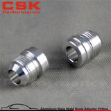 2Pcs An -10 AN10 Male Aluminium Adapter Weld Bung Nitrous Hose Fitting Tank Cell