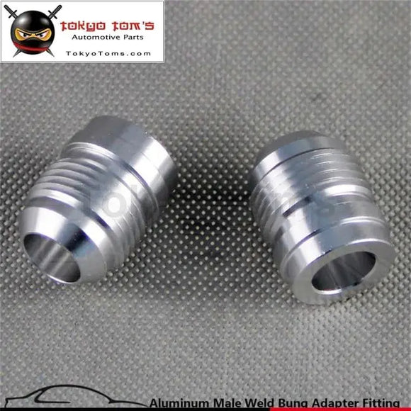 2Pcs An -12 An12 Male Aluminium Adapter Weld Bung Nitrous Hose Fitting Tank Cell