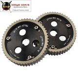 2Pcs Camshaft Pulley Cam For Audi A4 Tt VW Beetle Golf Jetta Passat 8P B5 B6 B7 Black