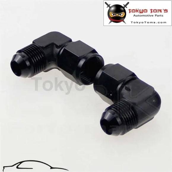 2Pcs Male -8 An To -8 An Female 90 Degree Swivel Coupler Union Adapter Fitting