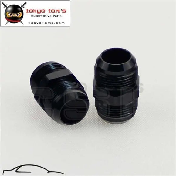 2Pcs Universal An16 To 16An Aluminium Straight Male Flare Union Fitting Adapter