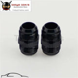 2Pcs Universal An16 To 16An Aluminium Straight Male Flare Union Fitting Adapter