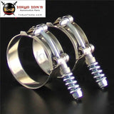 2Pcs X Spring Stainless Steel T-Bolt Silicone Hose Clamps With All Sizes - Tokyo Tom's