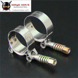 2Pcs X Spring Stainless Steel T-Bolt Silicone Hose Clamps With All Sizes - Tokyo Tom's