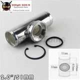 2" 50mm Ssqv Sqv Blow Off Valve Adapter Bov Turbo Intercooler Aluminum Pipe - Tokyo Tom's