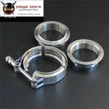 2'' Inch V Band Clamp Turbo Exhaust Downpipe Stainless Steel 304 With 2Flange - Tokyo Tom's