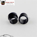 2Pcs 8An Aluminum Tube Sleeve Fittings Tube Size 1/2" Tube Sleeves -An8 Black