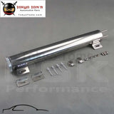 2" X 15" Polished Stainless Steel 22 Oz Radiator Overflow Tank Bottle Catch Can