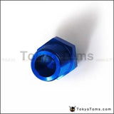 1/2"NPT Aluminum Hex Head Male Port Plug Block Off Fitting Adapter Blue TK-FT12NPT