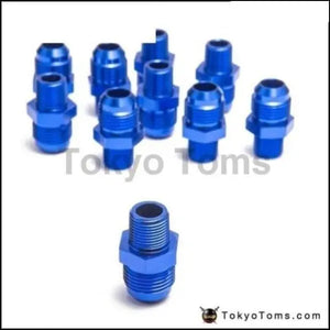 10PCS/LOT Oil cooler fitting AN10-1/2''NPT (blue,H Q) TK-FITTING AN10-1/2''NPT