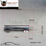 2"X10" 2X10 Stainless Steel Radiator Overflow Tank Catch Can Universal 14 Ounces - Tokyo Tom's