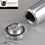 2"X10" 2X10 Stainless Steel Radiator Overflow Tank Catch Can Universal 14 Ounces - Tokyo Tom's