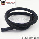 3 Foot An6 Nylon Stainless Steel Braided Fuel Oil Gas Line Hose -6An 1500Psi 1 Meter