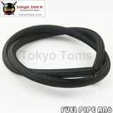 3 Foot An6 Nylon Stainless Steel Braided Fuel Oil Gas Line Hose -6An 1500Psi 1 Meter