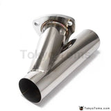 3 Inch Exhaust Cutout Electric Dump Y-Pipe Catback Cat Back Turbo Bypass Steel For BMW 5 Series E39 525I - Tokyo Tom's