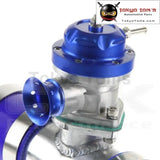 30Psi Ts Bov Turbo +2.5" 63.5*150mm Flange Pipe + 2 * Blue Silicone Hoses+ 4*Clamps