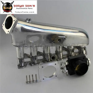 Intake Manifold Plenum +Universal Vq35Tps 80mm Throttle Body Fits For BMW E30 M20 320I / 325I 1987-1991 - Tokyo Tom's