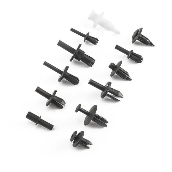 350PCS Universal Plastic Nylon Fixing Rivet Clips