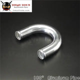 35mm 1.38" Inch Aluminum Intercooler Intake Pipe Piping Tube Hose 180 Degree - Tokyo Tom's