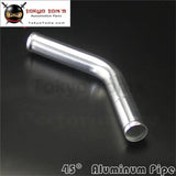 35mm 1.38" Inch Aluminum Intercooler Intake Pipe Piping Tube Hose 45 Degree - Tokyo Tom's