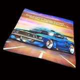 35x35cm Car model design HellaFlush style Car Washing Towel JDM Racing Car Cleaning Cloth Car Washing Drying Towel