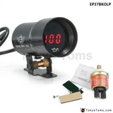 37mm Micro Digital Smoked Oil PRESSURE Gauge universal - Tokyo Tom's