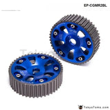 Toyota Celica / Mr2 / 3S-Gte Adjustable 2 Piece Aluminium Camshaft Cam Gear 2Pcs Blue - Tokyo Tom's