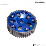 Toyota Celica / Mr2 / 3S-Gte Adjustable 2 Piece Aluminium Camshaft Cam Gear 2Pcs Blue - Tokyo Tom's