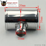 3" 76mm Od Aluminium Bov T-Piece Pipe Hose 3 Way Connector Joiner Spout 35mm Od - Tokyo Tom's