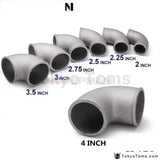 3" Cast Aluminium Elbow Pipe 90 Degree Intercooler Turbo Tight Bend For BMW E36 325 328 M3 Hfm S52 M52 M50Tu - Tokyo Tom's