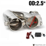 Patented Product 2.5" / 3" Electric Exhaust Downpipe Cutout E-Cut Out Dual-Valve Controller Remote Kit - Tokyo Tom's