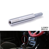 3" M10X1.5 Polished Shift Knob Extension