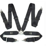 4 Point TKTA Racing Seat Belt Harness (Black)