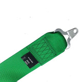 4 Point TKTA Racing Seat Belt Harness (Green)