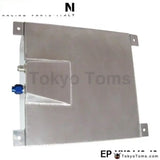 40L Aluminium Fuel Cell Tank Polished Fuel Level Sender An-10 Outlets - Tokyo Tom's