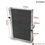 42Mm 2 Row Aluminum Alloy Racing Cooling Performance Radiator For Mitsubishi Lancer EVO 7 8 9 2001-2007Mt - Tokyo Tom's