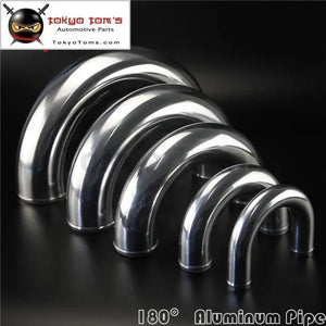 42mm 1.65" Inch Aluminum Intercooler Intake Pipe Piping Tube Hose 180 Degree L=300mm - Tokyo Tom's