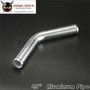 45 Degree 38mm 1.5" Inch Aluminum Intercooler Intake Pipe Piping Tube Hose - Tokyo Tom's