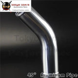 45 Degree 57mm 2.25" Inch Aluminum Intercooler Intake Pipe Piping Tube Hose - Tokyo Tom's