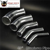 45 Degree 70mm 2.75" Inch Aluminum Intercooler Intake Pipe Piping Tube Hose - Tokyo Tom's