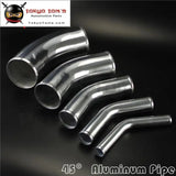 45 Degree 80mm 3.15" Inch Aluminum Intercooler Intake Pipe Piping Tube Hose - Tokyo Tom's