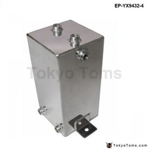 4L Alloy Fuel Swirl Surge Tank An6 -6 Polished - Tokyo Tom's