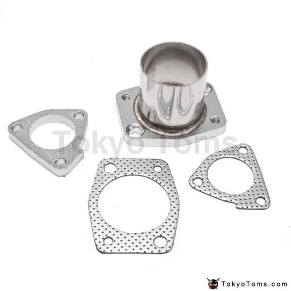 4Pc Turbo Inlet + Outlet Flange Adapter Gasket - Garratt T25 T28 Gt25 Gt28 - Tokyo Tom's