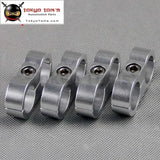 4Pcs An -10 AN10 19mm Braided Hose Separator Clamp Fitting Adapter Bracket Silver